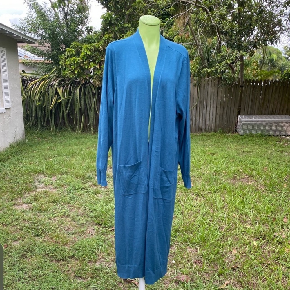 Torrid Everyday Soft Duster Open Front Cardigan Pockets Size 2X NWT